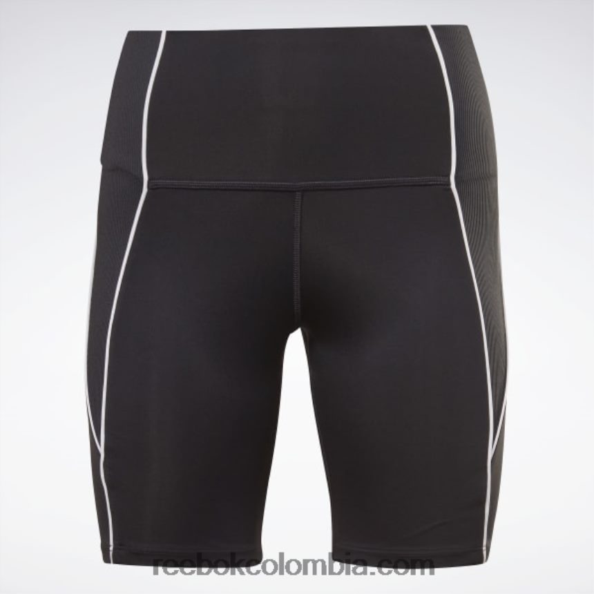 mujer noche negra shorts de poliéster listos para entrenar Reebok D260LP531
