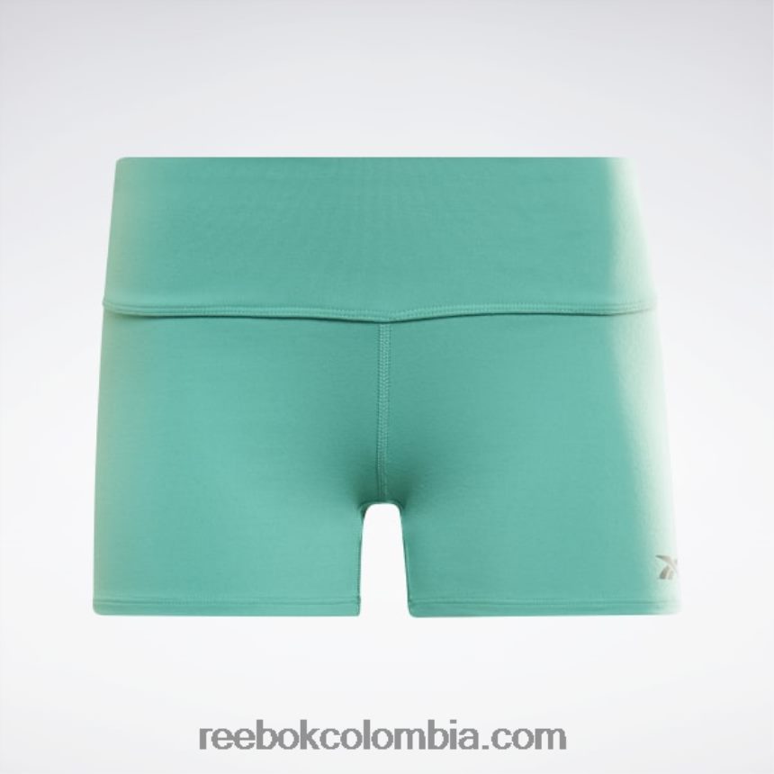 mujer verde azulado futuro Pantalones cortos de United by Fitness Chase Reebok D260LP862