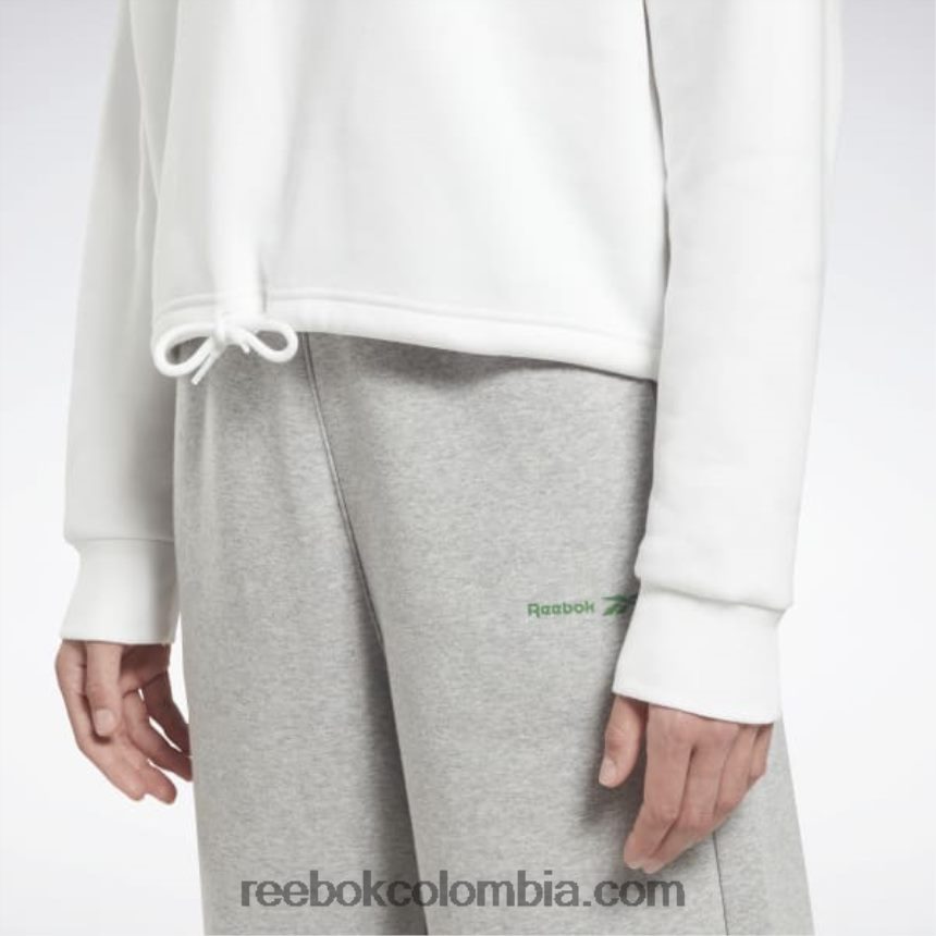mujer blanco sudadera con cuello de polar Identity Reebok D260LP516