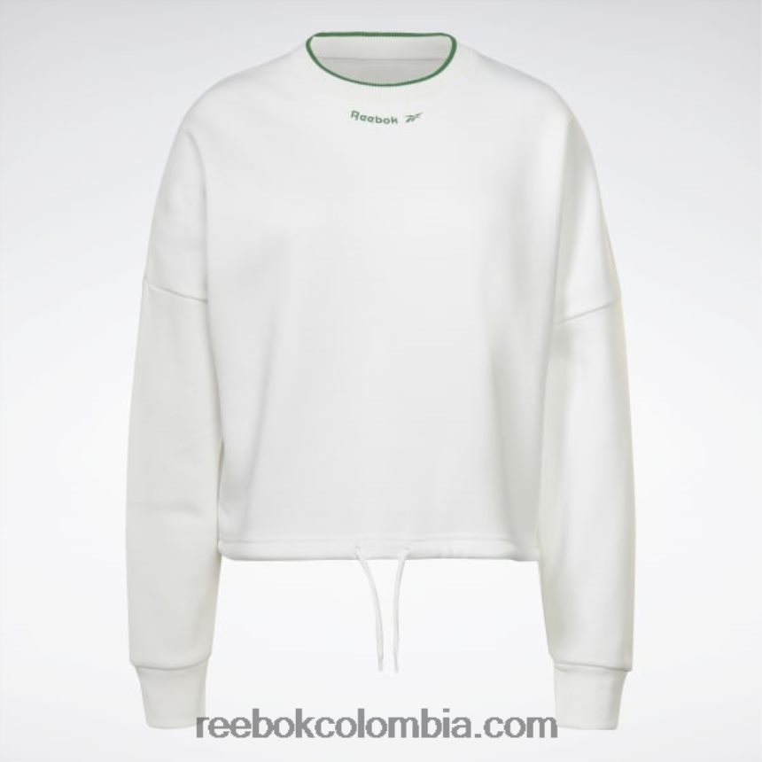 mujer blanco sudadera con cuello de polar Identity Reebok D260LP516