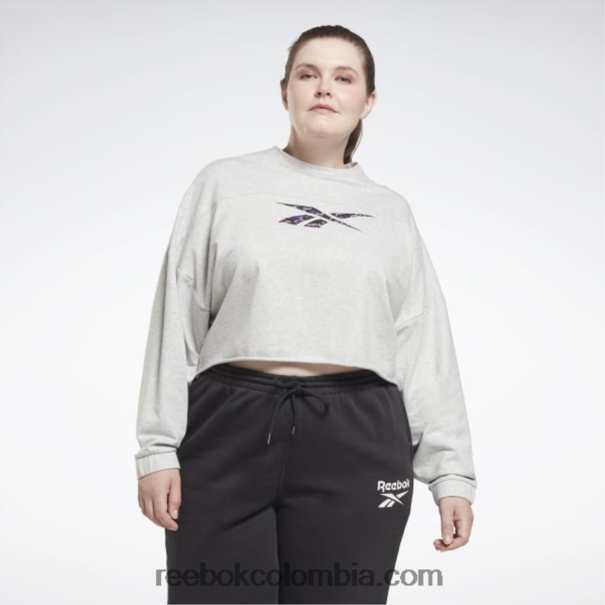mujer brezo gris claro encubrimiento de safari moderno (talla grande) Reebok D260LP875