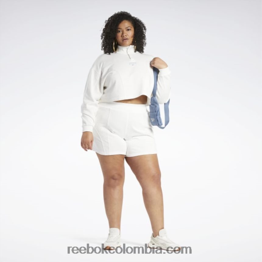 mujer tiza sudadera clásica del equipo universitario (talla grande) Reebok D260LP863