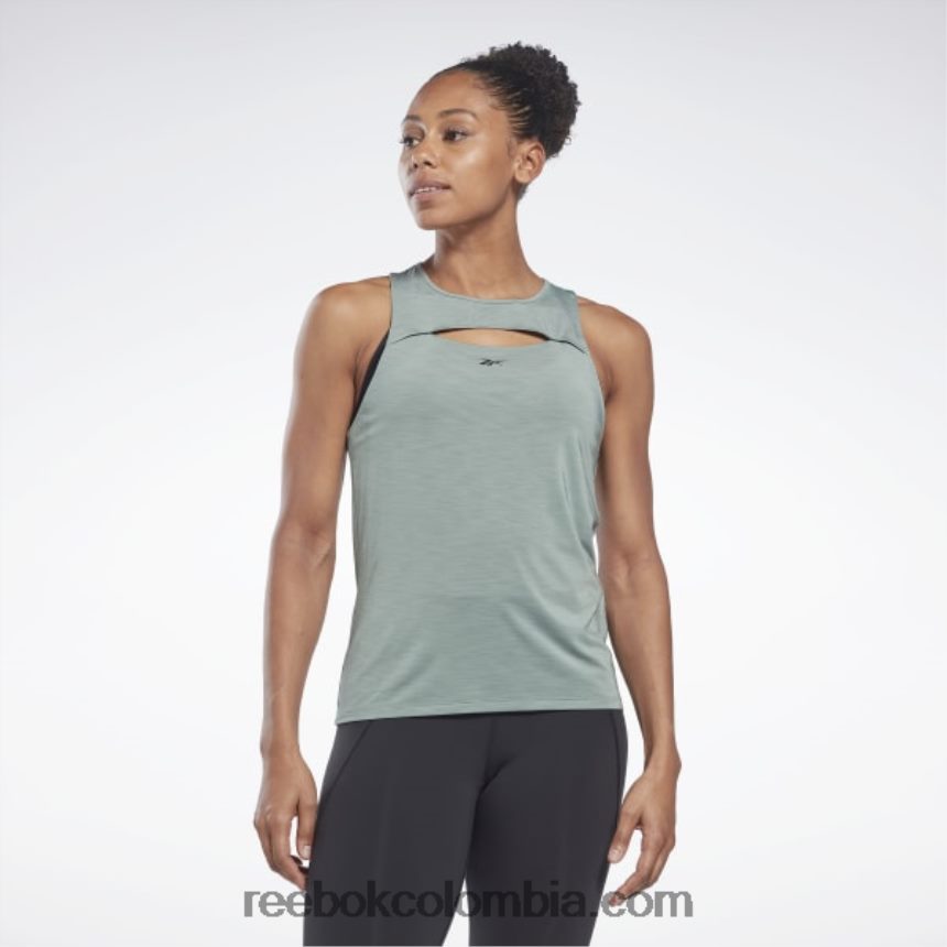 mujer armonía verde camiseta deportiva sin mangas activchill Reebok D260LP756