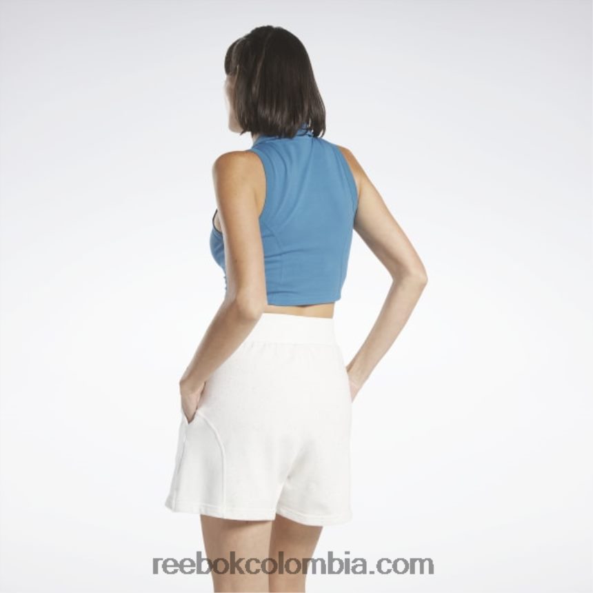 mujer azul acero s23-r camiseta sin mangas clásica del equipo universitario Reebok D260LP854