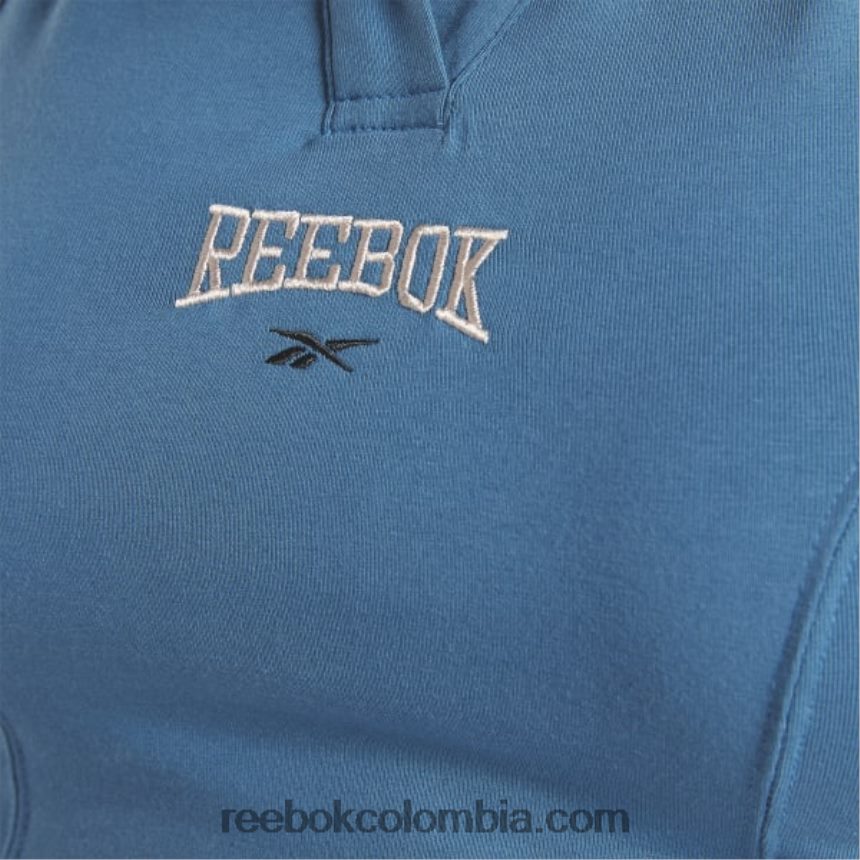 mujer azul acero s23-r camiseta sin mangas clásica del equipo universitario Reebok D260LP854