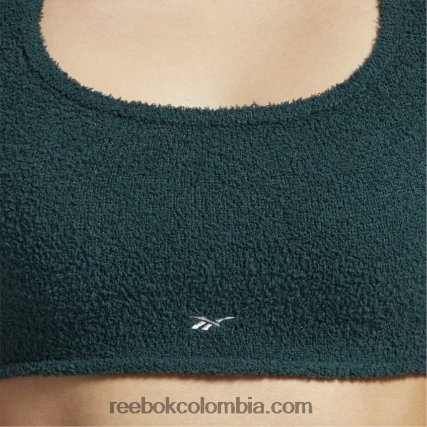 mujer bosque verde camiseta sin mangas calentita clásica Reebok D260LP771