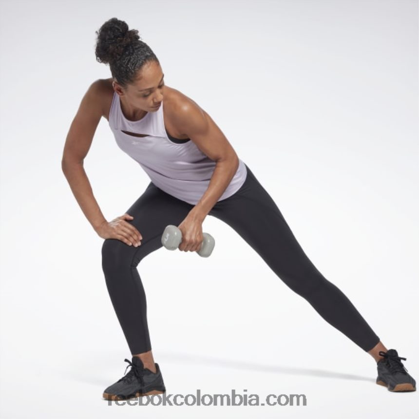 mujer oasis morado camiseta deportiva sin mangas activchill Reebok D260LP734