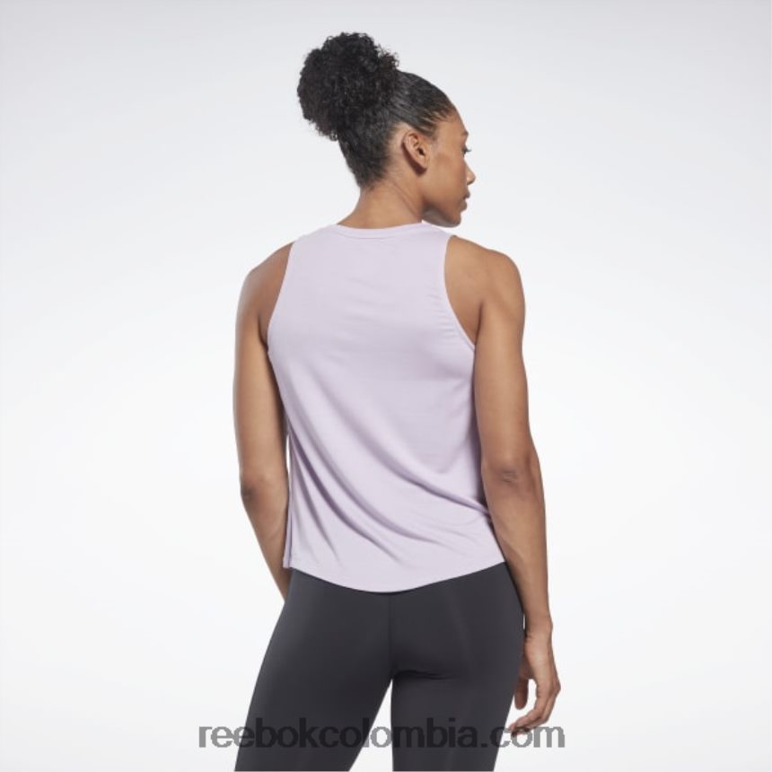 mujer oasis morado camiseta sin mangas activchill+dreamblend Reebok D260LP626