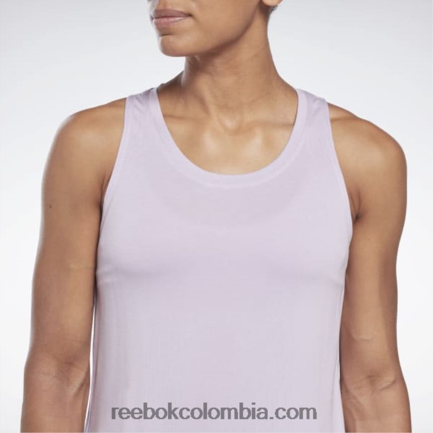 mujer oasis morado camiseta sin mangas activchill+dreamblend Reebok D260LP626