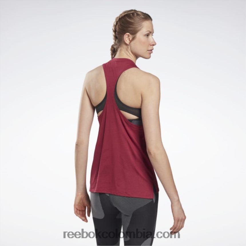 mujer ponche de bayas camiseta sin mangas desgastada Reebok D260LP975