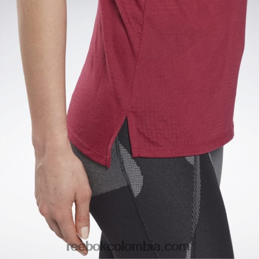 mujer ponche de bayas camiseta sin mangas desgastada Reebok D260LP975