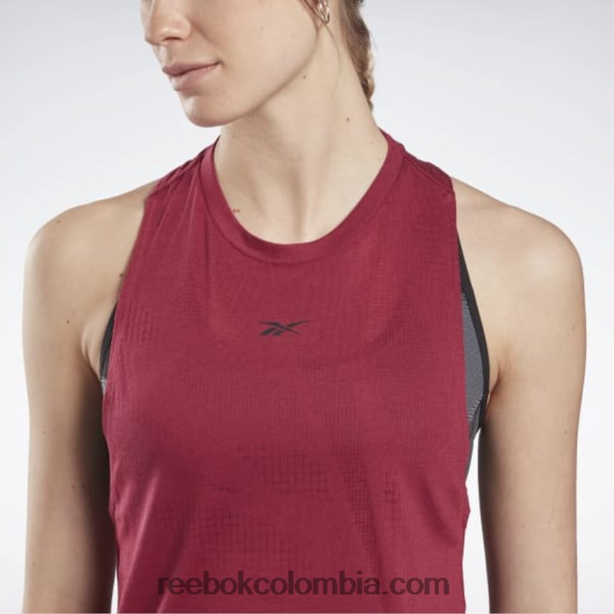 mujer ponche de bayas camiseta sin mangas desgastada Reebok D260LP975