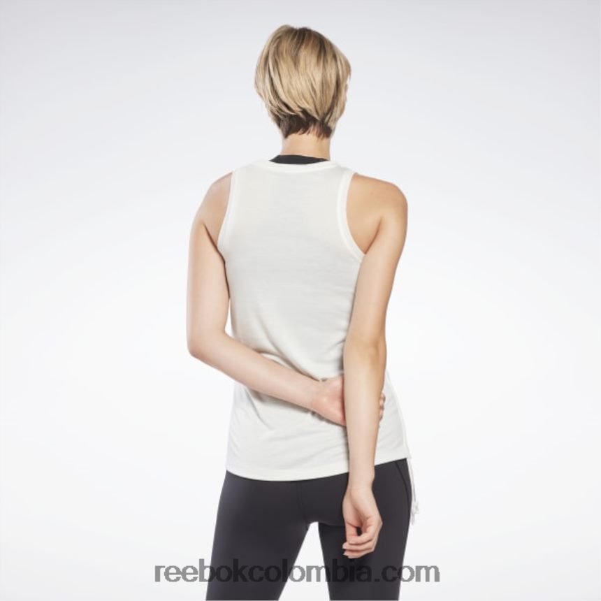 mujer tiza camiseta de maternidad con cordón Reebok D260LP918