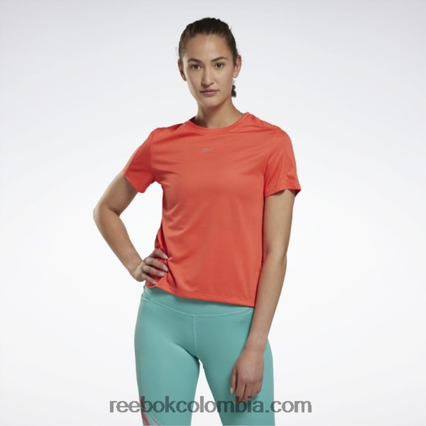 mujer bengala semi naranja camiseta corriendo speedwick Reebok D260LP954