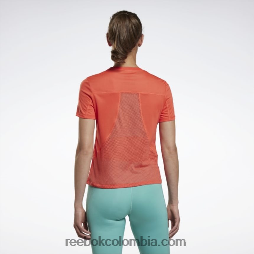 mujer bengala semi naranja camiseta corriendo speedwick Reebok D260LP954
