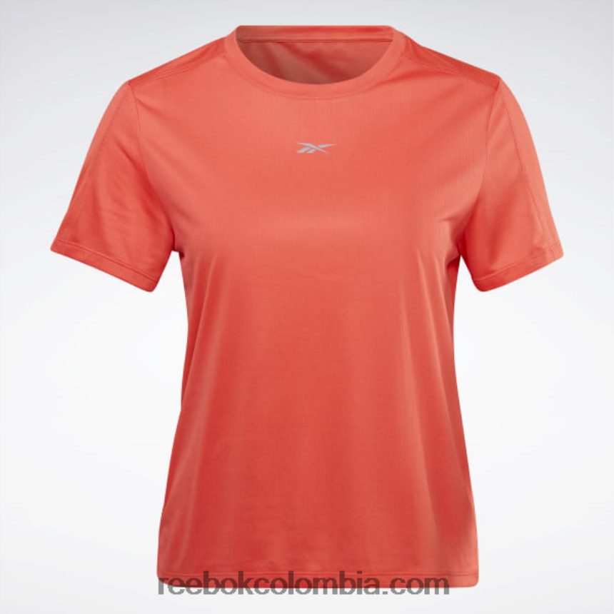 mujer bengala semi naranja camiseta corriendo speedwick Reebok D260LP954