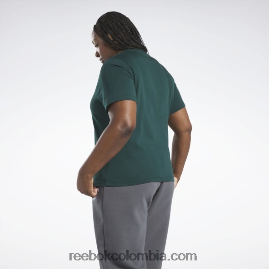 mujer bosque verde camiseta de identidad (talla grande) Reebok D260LP958