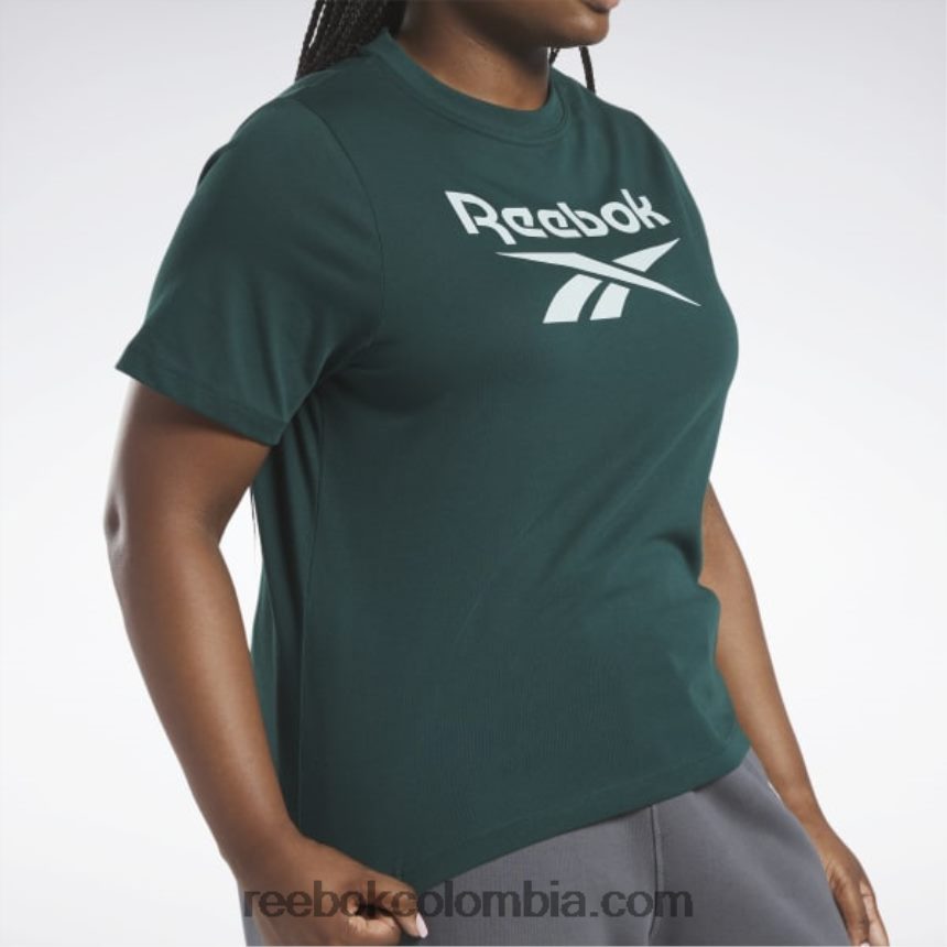 mujer bosque verde camiseta de identidad (talla grande) Reebok D260LP958