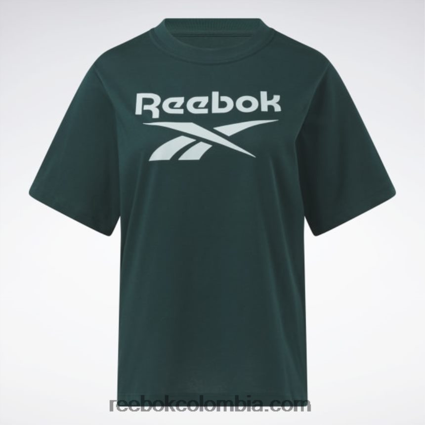 mujer bosque verde camiseta de identidad (talla grande) Reebok D260LP958