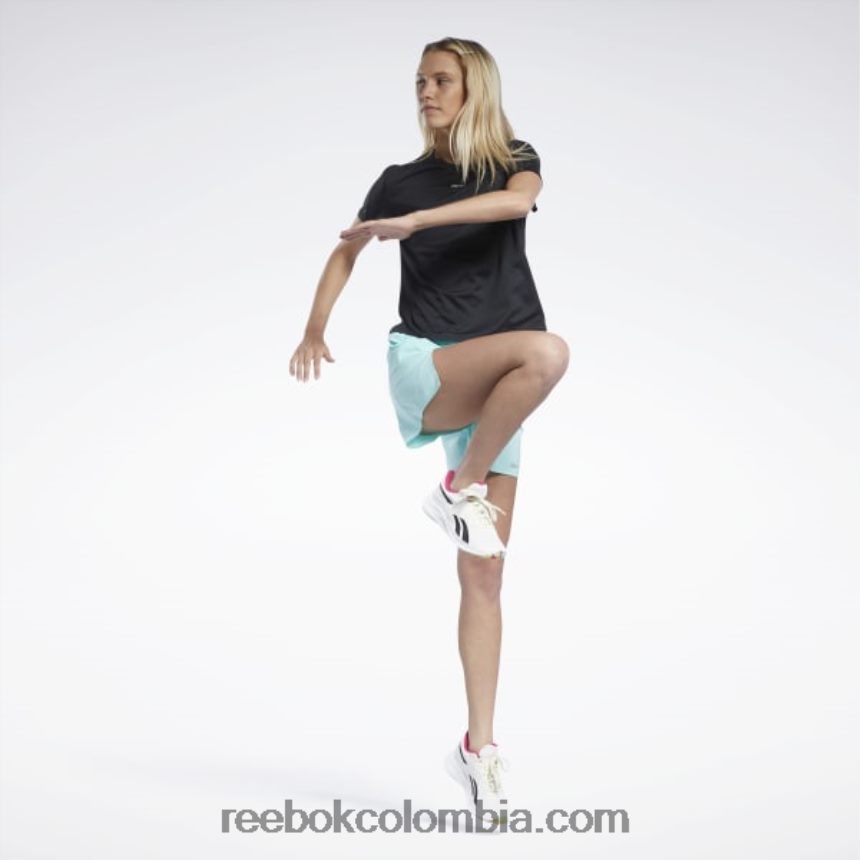 mujer negro camiseta corriendo speedwick Reebok D260LP589