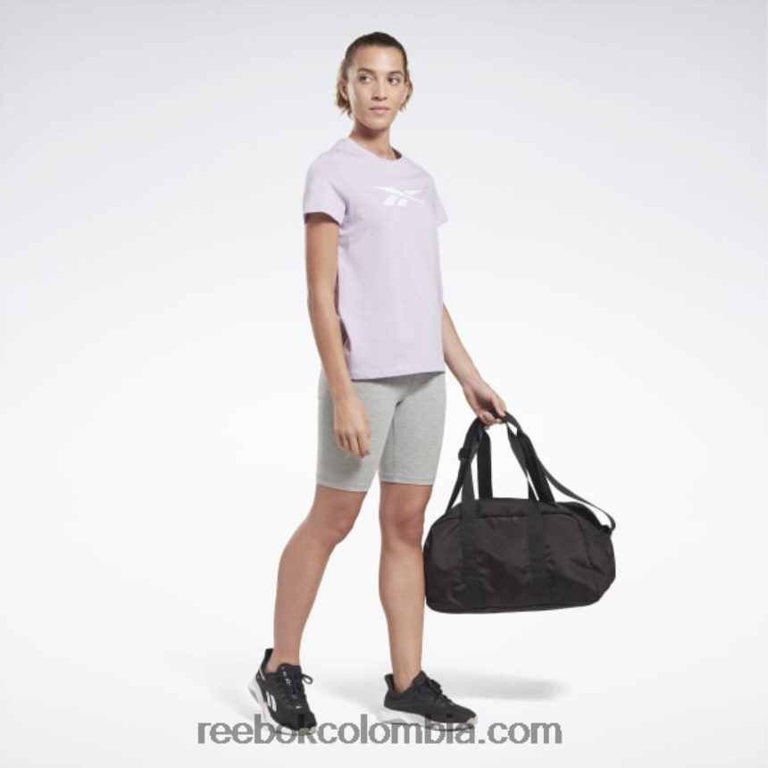 mujer oasis morado camiseta gráfica vectorial esencial de entrenamiento Reebok D260LP528