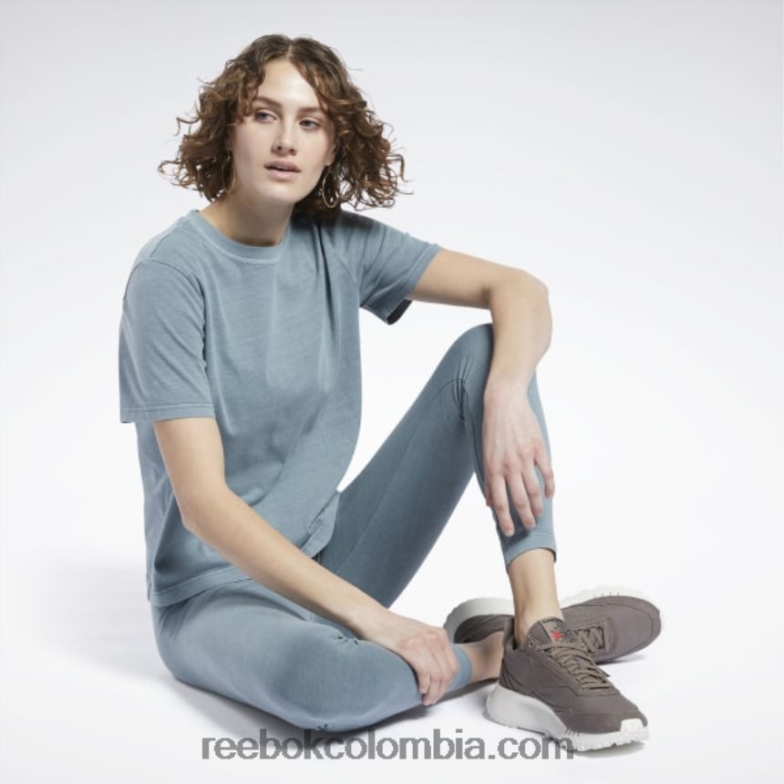 mujer pino de medianoche camiseta clásica tinte natural Reebok D260LP974