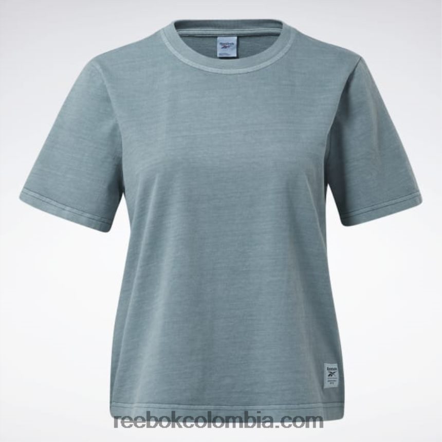mujer pino de medianoche camiseta clásica tinte natural Reebok D260LP974