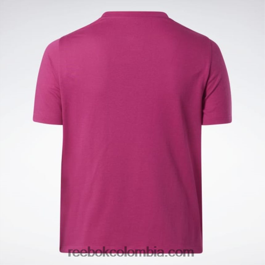 mujer rosa semi orgulloso camiseta de identidad (talla grande) Reebok D260LP624