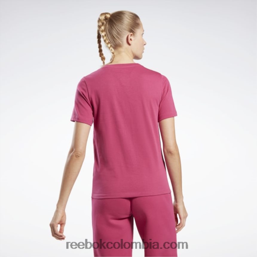 mujer semi orgulloso rosa/blanco camiseta de identidad Reebok D260LP520