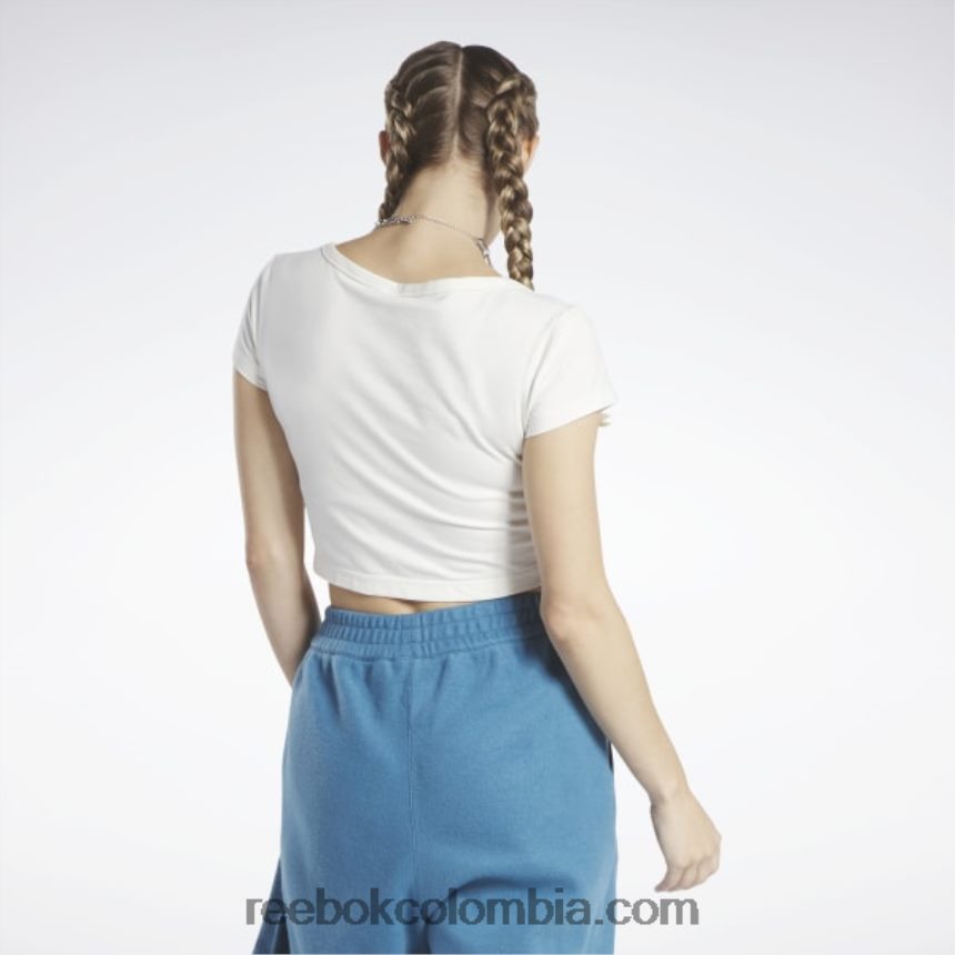 mujer tiza camiseta corta clásica Reebok D260LP860
