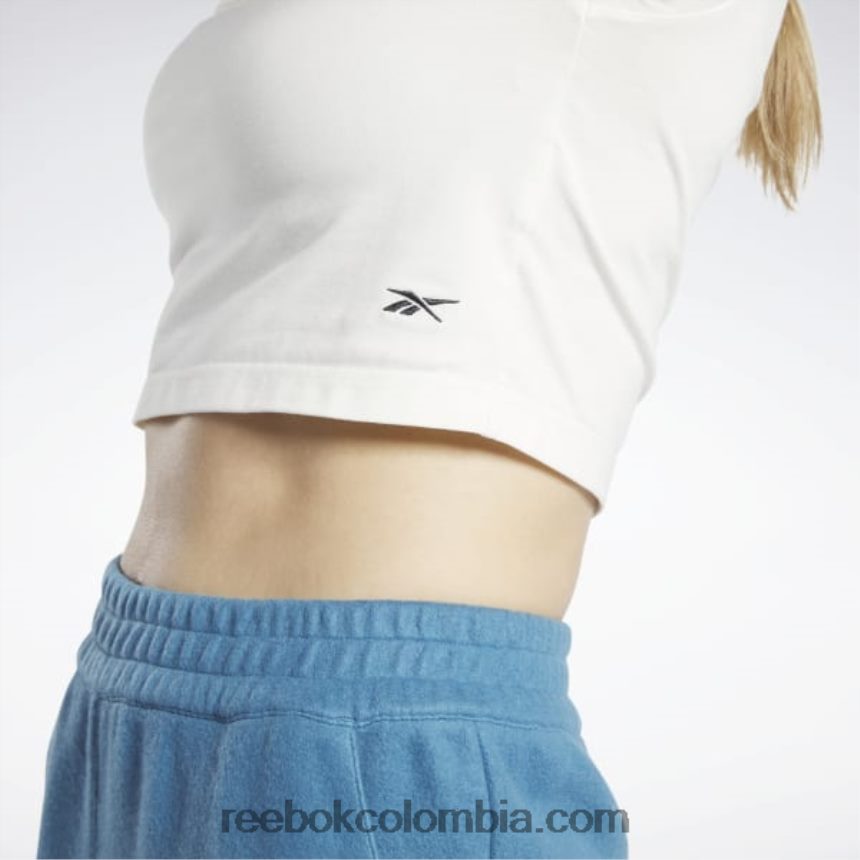 mujer tiza camiseta corta clásica Reebok D260LP860