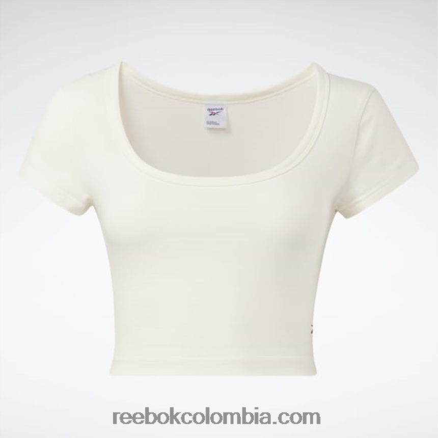mujer tiza camiseta corta clásica Reebok D260LP860