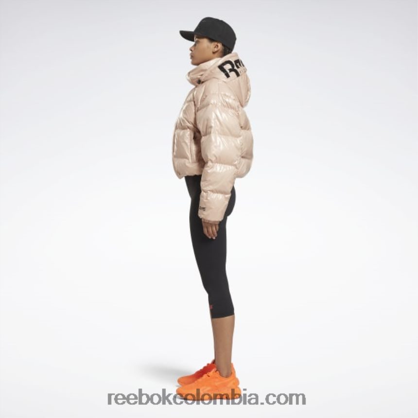 mujer crudo suave chaqueta acolchada victoria beckham Reebok D260LP845