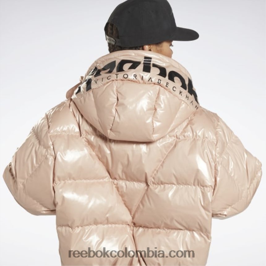 mujer crudo suave chaqueta acolchada victoria beckham Reebok D260LP845