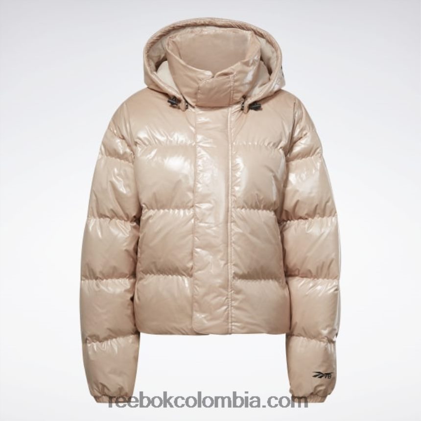 mujer crudo suave chaqueta acolchada victoria beckham Reebok D260LP845
