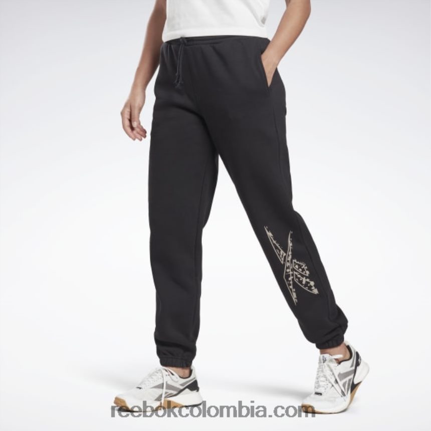 mujer negro joggers safari modernos Reebok D260LP980