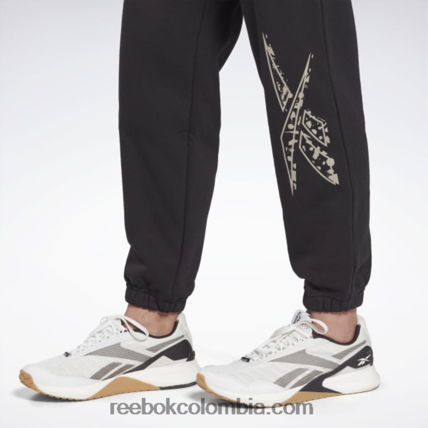 mujer negro joggers safari modernos Reebok D260LP980