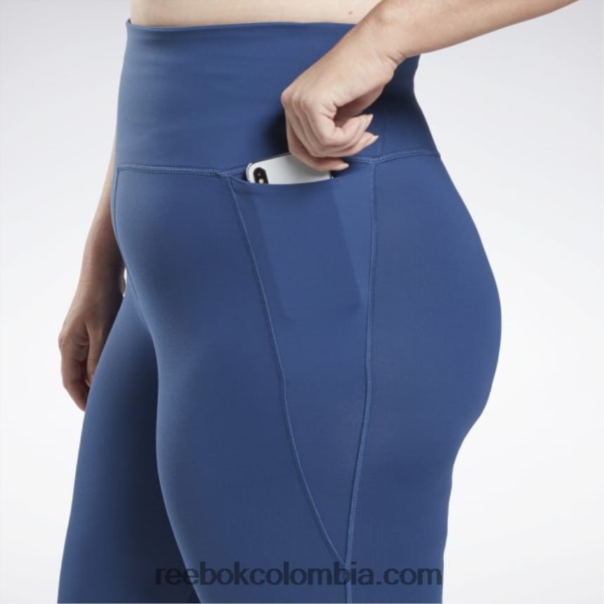 mujer batik azul medias lux de talle alto (tallas grandes) Reebok D260LP866