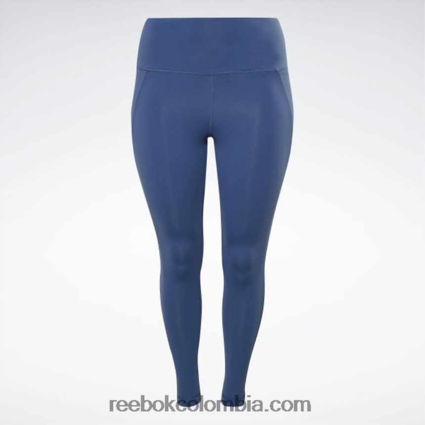 mujer batik azul medias lux de talle alto (tallas grandes) Reebok D260LP866