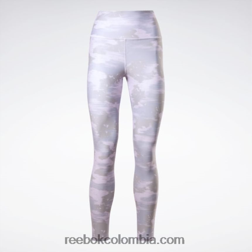 mujer neblina violeta medias con estampado de camuflaje Reebok D260LP480