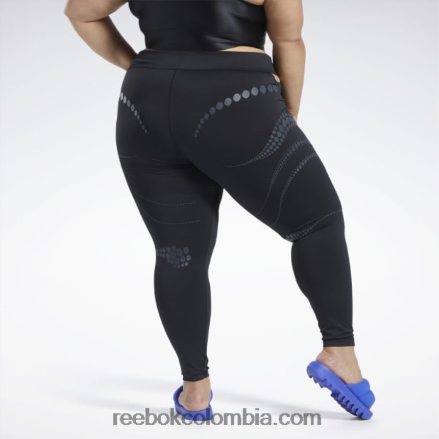 mujer negro medias cardi b (tallas grandes) Reebok D260LP218