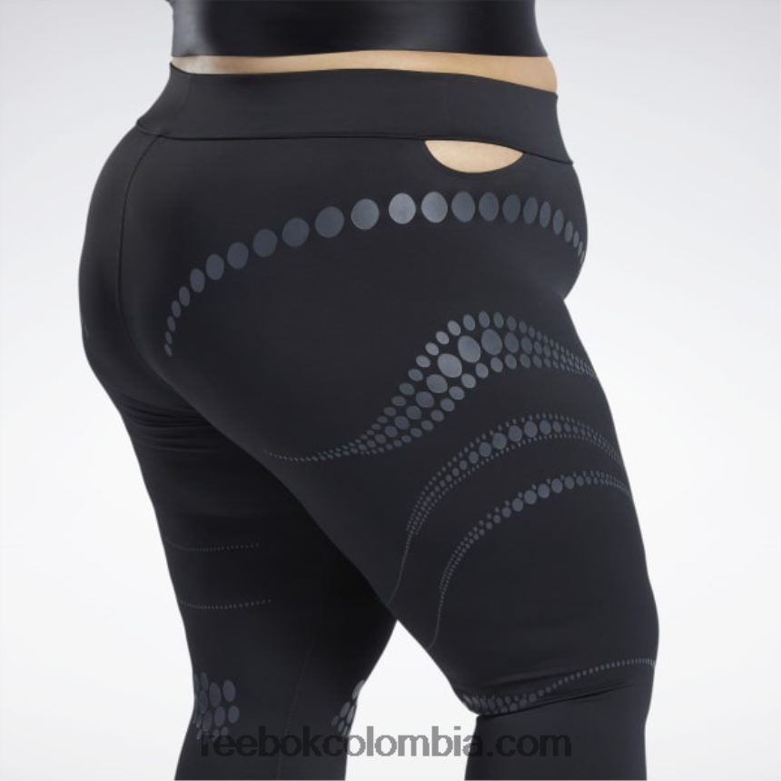 mujer negro medias cardi b (tallas grandes) Reebok D260LP218