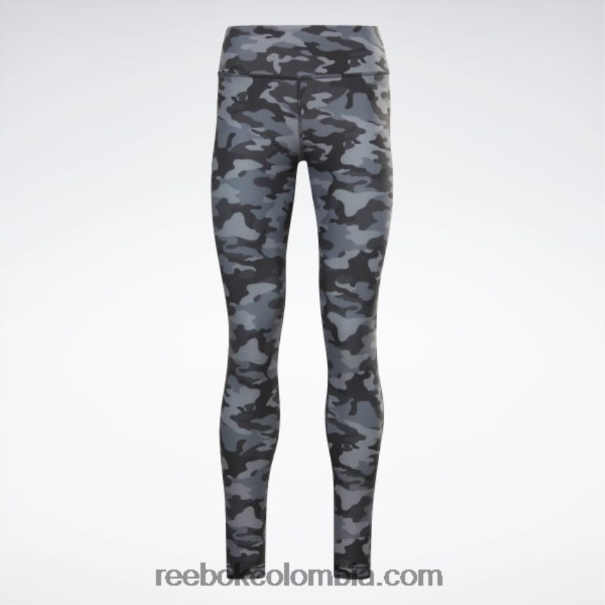 mujer negro medias con estampado de camuflaje lux bold Reebok D260LP433