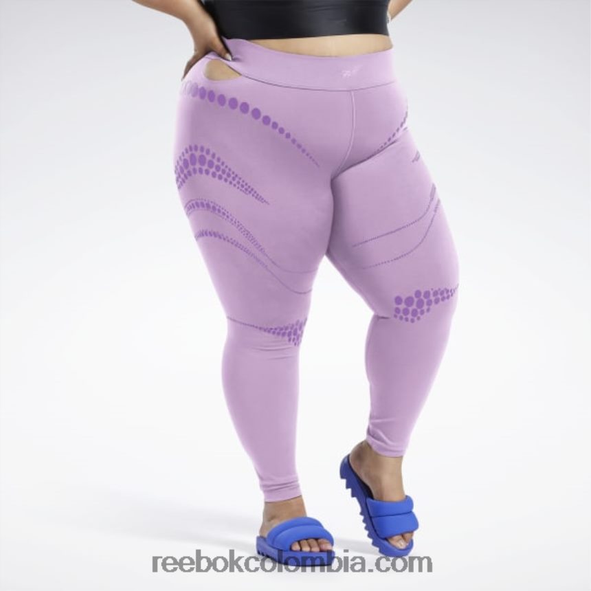 mujer perplejo púrpura medias cardi b (tallas grandes) Reebok D260LP366