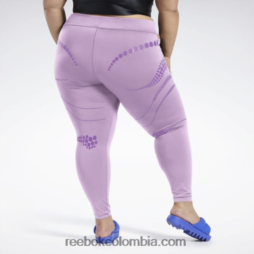 mujer perplejo púrpura medias cardi b (tallas grandes) Reebok D260LP366