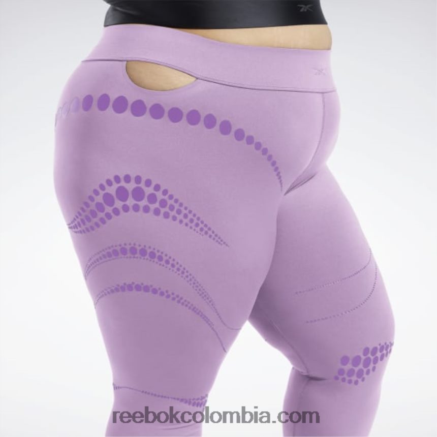 mujer perplejo púrpura medias cardi b (tallas grandes) Reebok D260LP366