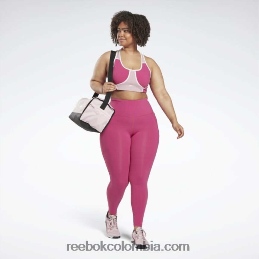 mujer rosa semi orgulloso medias lux de talle alto (tallas grandes) Reebok D260LP831