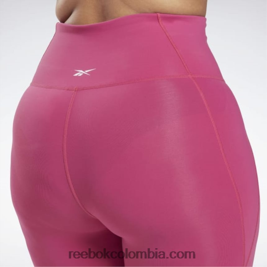 mujer rosa semi orgulloso medias lux de talle alto (tallas grandes) Reebok D260LP831