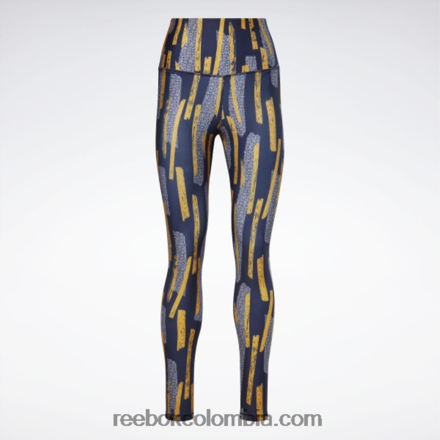 mujer vector de la marina medias con estampado myt Reebok D260LP538