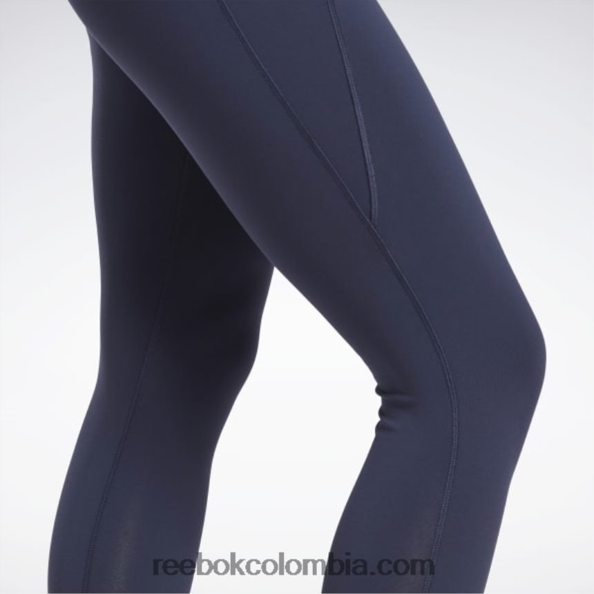mujer vector de la marina medias lux de talle alto Reebok D260LP146